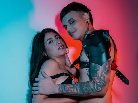 live privates model MailynAndZack